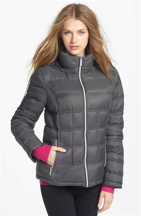 michael kors down jacket packable mens|Michael Kors packable nylon anorak.